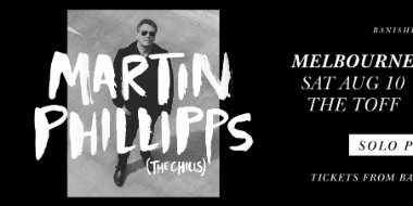 Martin Phillipps (The Chills) solo performance